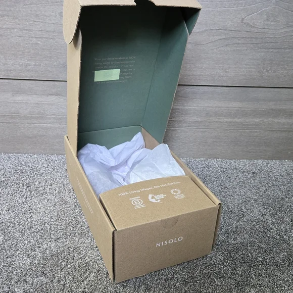 Nisolo Emma d'Orsay Oxford NEW size 7.5 - Picture 13 of 14